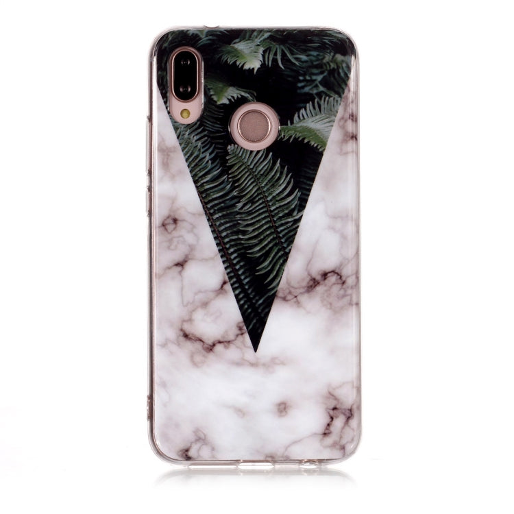 Marble Pattern TPU Soft Protective Case For Huawei P20 Lite / Nova 3e