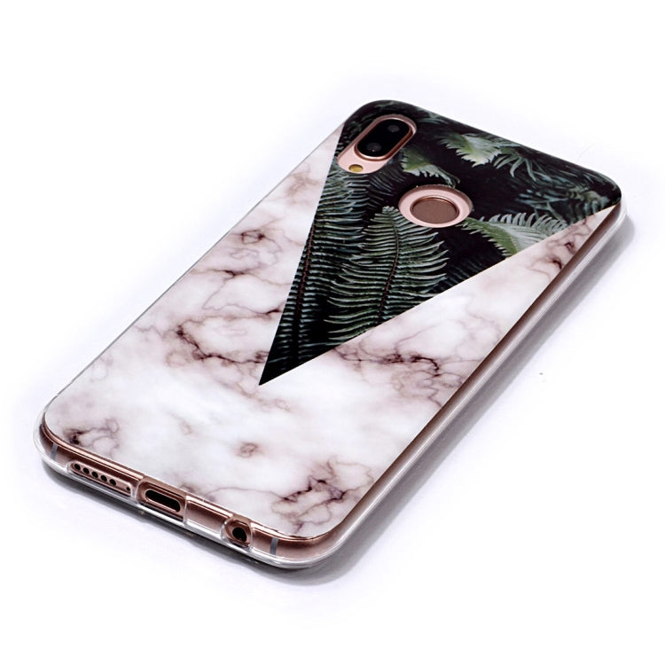 Marble Pattern TPU Soft Protective Case For Huawei P20 Lite / Nova 3e