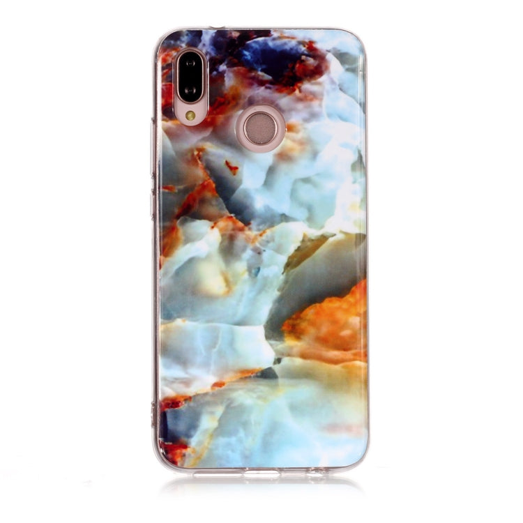 Marble Pattern TPU Soft Protective Case For Huawei P20 Lite / Nova 3e