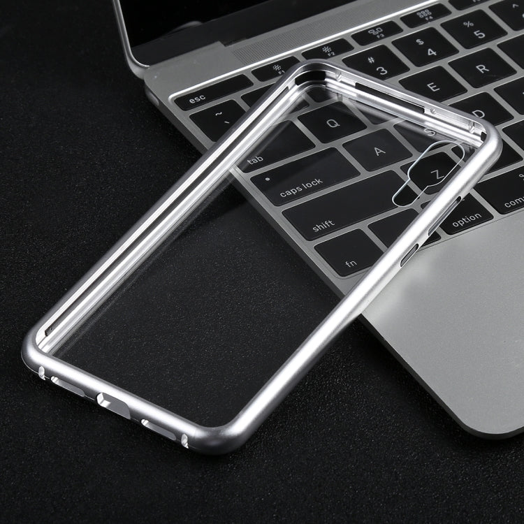 Magnetic Metal Frame Tempered Glass Case for Huawei P20