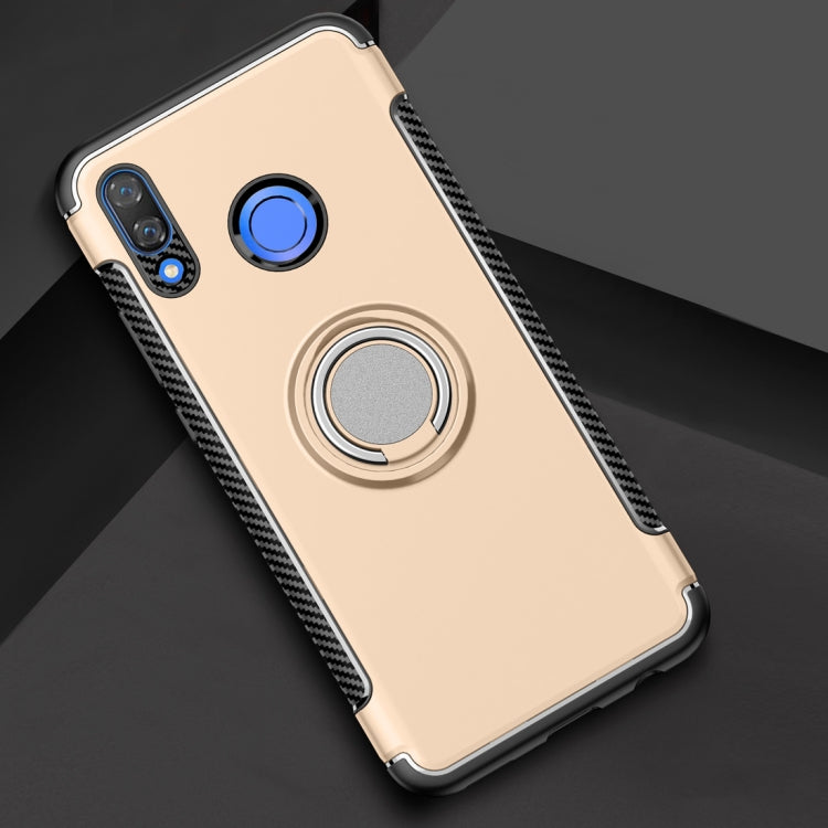 Magnetic 360 Degree Rotation Ring Holder Armor Protective Case for Huawei Nova 3