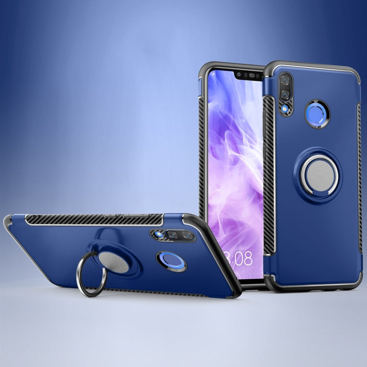 Magnetic 360 Degree Rotation Ring Holder Armor Protective Case for Huawei Nova 3