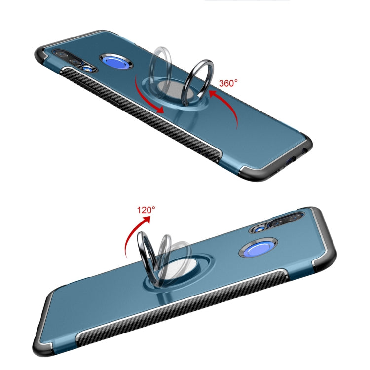 Magnetic 360 Degree Rotation Ring Holder Armor Protective Case for Huawei Nova 3