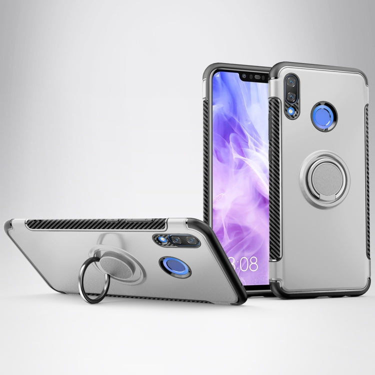 Magnetic 360 Degree Rotation Ring Holder Armor Protective Case for Huawei Nova 3