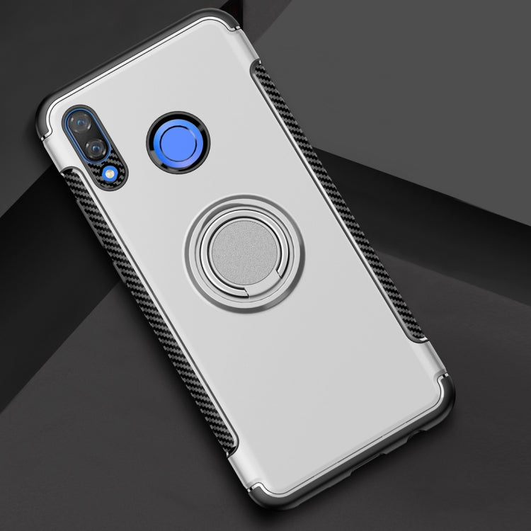 Magnetic 360 Degree Rotation Ring Holder Armor Protective Case for Huawei Nova 3