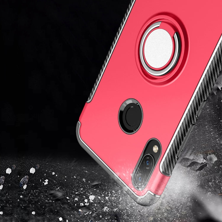 Magnetic 360 Degree Rotation Ring Holder Armor Protective Case for Huawei Nova 3i