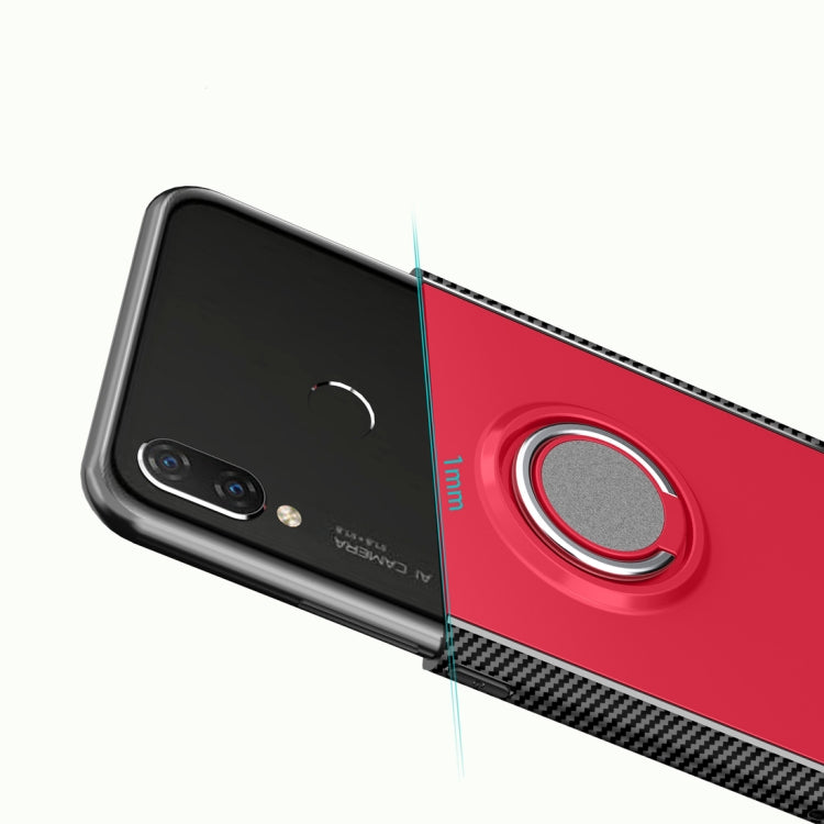 Magnetic 360 Degree Rotation Ring Holder Armor Protective Case for Huawei Nova 3i