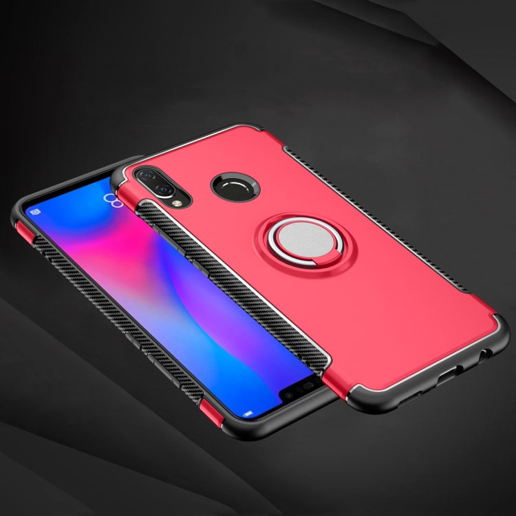 Magnetic 360 Degree Rotation Ring Holder Armor Protective Case for Huawei Nova 3i