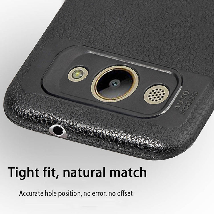 Litchi Texture TPU Shockproof Case for Huawei Y3 (2018)