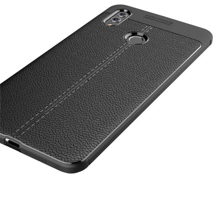 Litchi Texture TPU Shockproof Case for Huawei Honor Note 10
