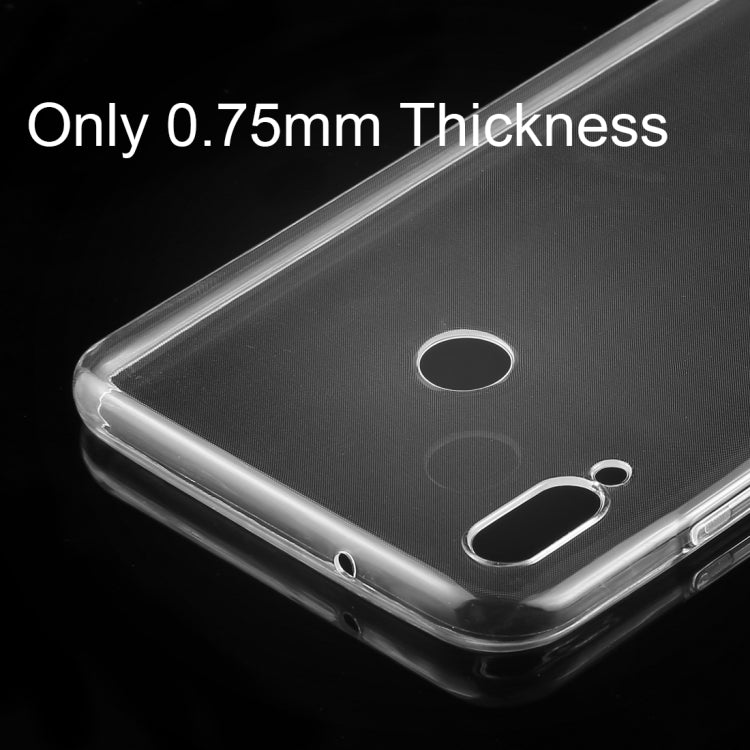 0.75mm Transparent TPU Case for Huawei Honor 8X Max