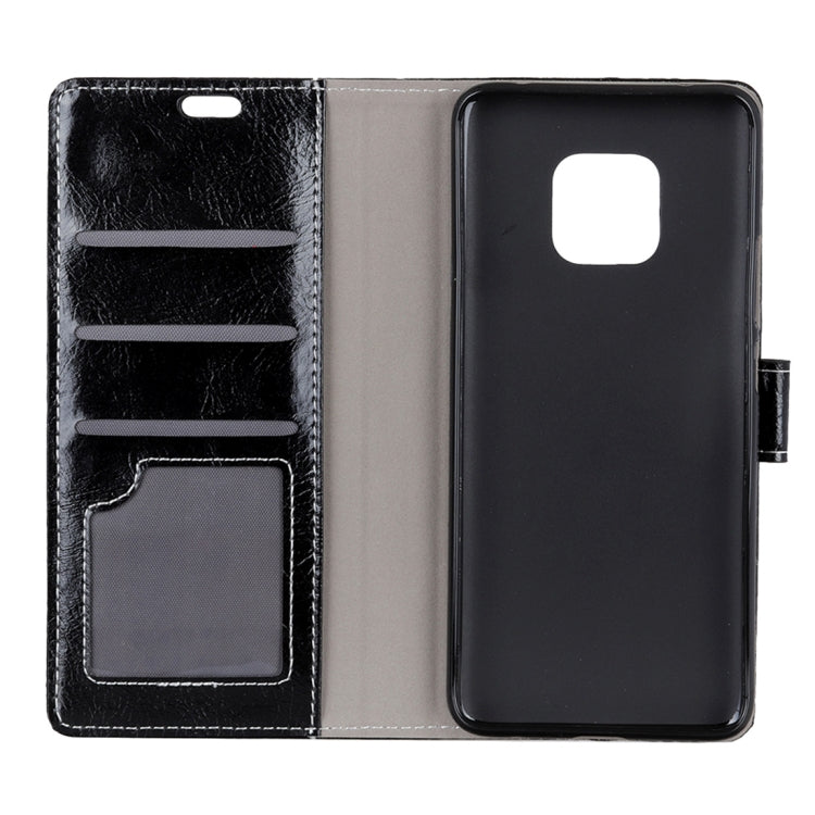Retro Crazy Horse Texture Horizontal Flip Leather Case for Huawei Mate 20 Pro, with Holder & Card Slots & Wallet & Photo Frame