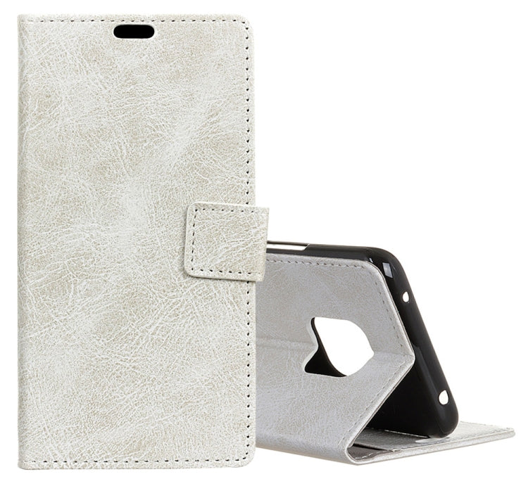 Retro Crazy Horse Texture Horizontal Flip Leather Case for Huawei Mate 20 Pro, with Holder & Card Slots & Wallet & Photo Frame