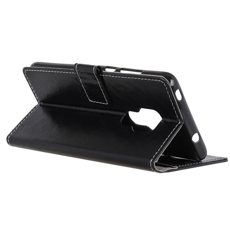 Retro Crazy Horse Texture Horizontal Flip Leather Case for Huawei Mate 20, with Holder & Card Slots & Wallet & Photo Frame