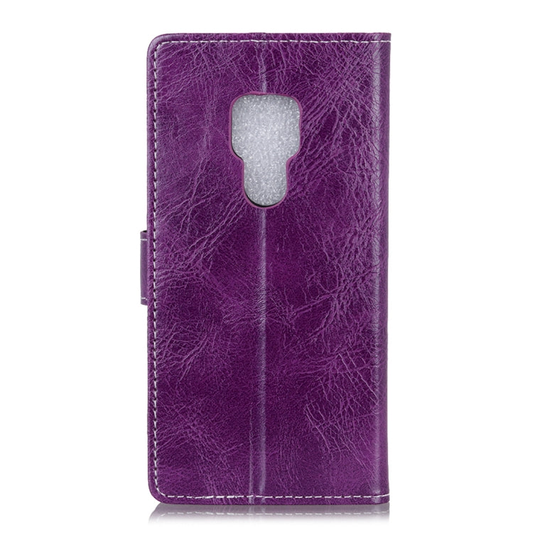 Retro Crazy Horse Texture Horizontal Flip Leather Case for Huawei Mate 20, with Holder & Card Slots & Wallet & Photo Frame