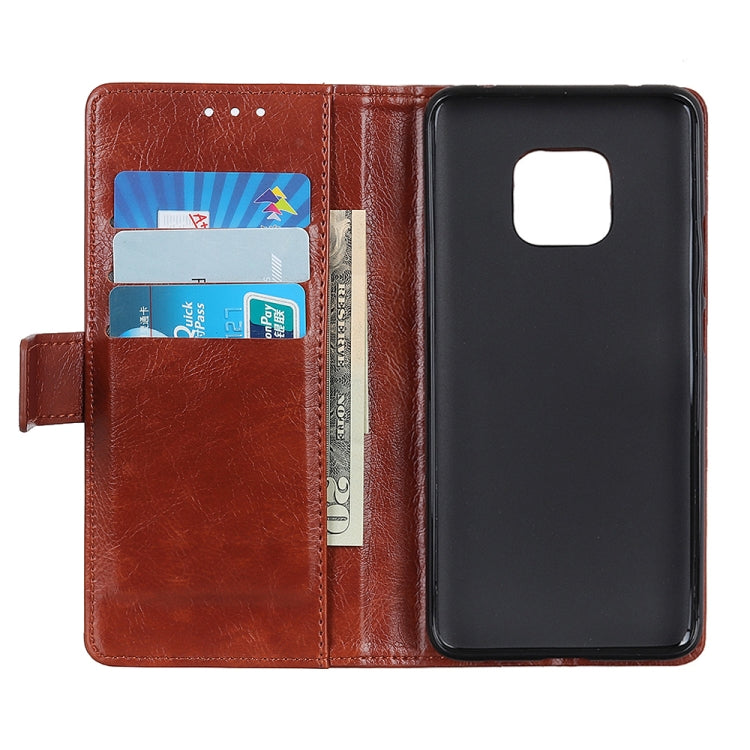 Copper Buckle Nappa Texture Horizontal Flip Leather Case for Huawei Mate 20 Pro, with Holder & Card Slots & Wallet