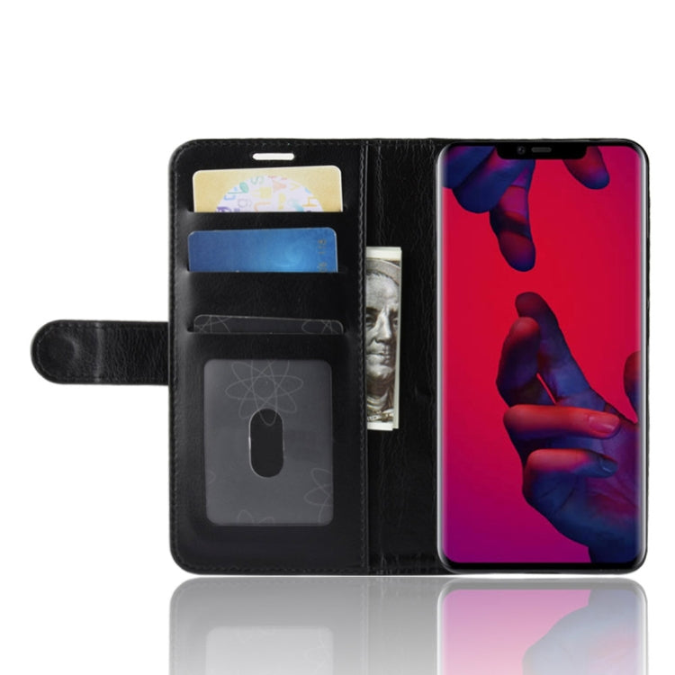 Retro Crazy Horse Texture Horizontal Flip Leather Case for Huawei Mate 20 Pro, with Holder & Card Slots & Wallet