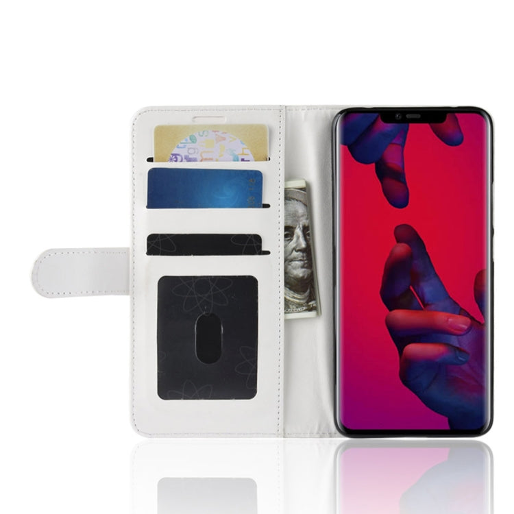 Retro Crazy Horse Texture Horizontal Flip Leather Case for Huawei Mate 20 Pro, with Holder & Card Slots & Wallet