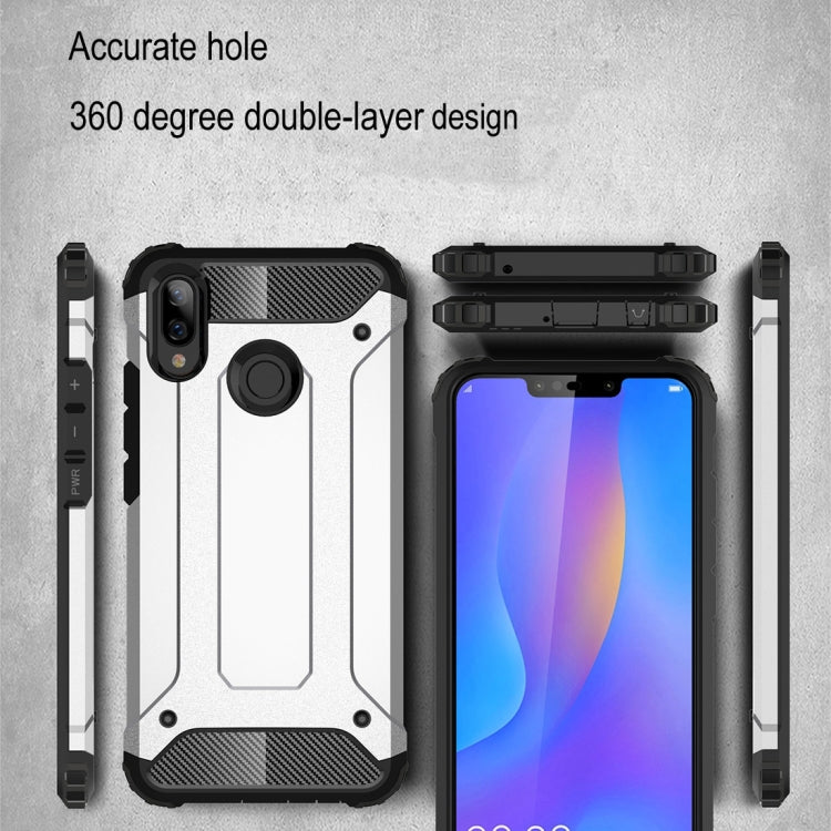 Diamond Armor PC + TPU Heat Dissipation Protective Case  for Huawei Nova 3i