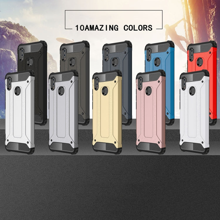 Diamond Armor PC + TPU Heat Dissipation Protective Case  for Huawei Honor Note 10