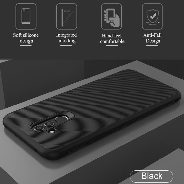 lenuo Leshen Series Stripe Texture TPU Case for Huawei Mate 20 Lite / Maimang 7