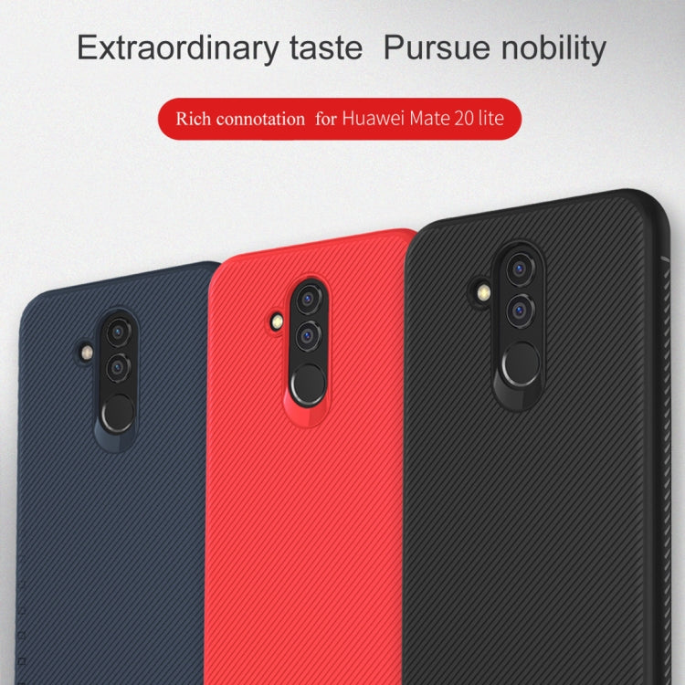 lenuo Leshen Series Stripe Texture TPU Case for Huawei Mate 20 Lite / Maimang 7