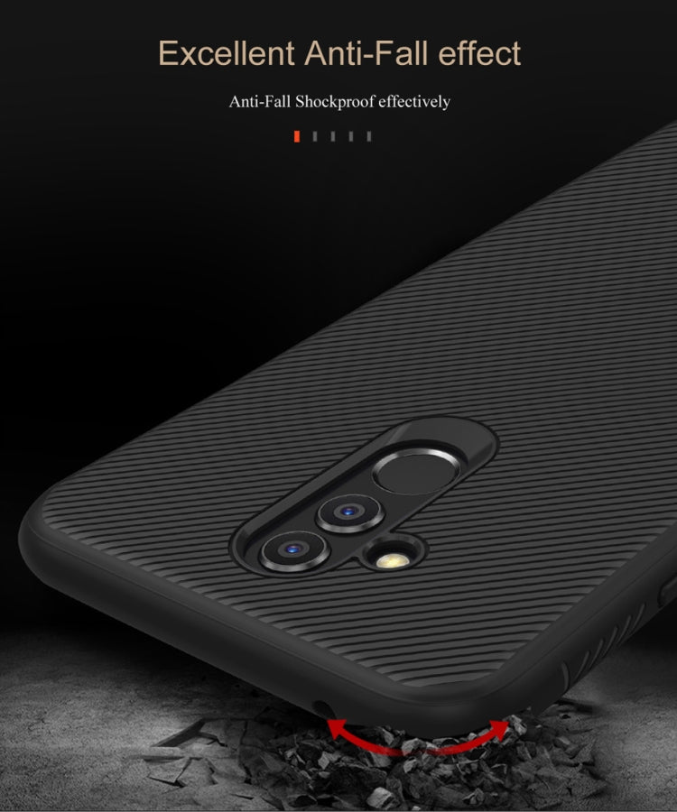 lenuo Leshen Series Stripe Texture TPU Case for Huawei Mate 20 Lite / Maimang 7