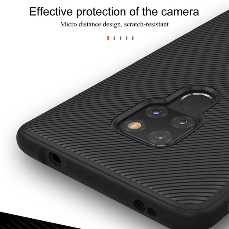 lenuo Leshen Series Stripe Texture TPU Case for Huawei Mate 20