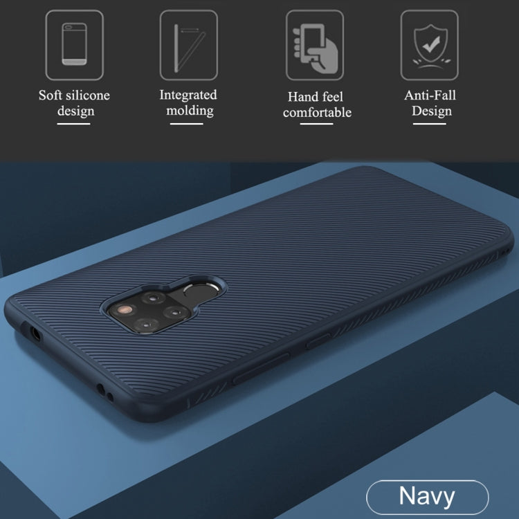 lenuo Leshen Series Stripe Texture TPU Case for Huawei Mate 20