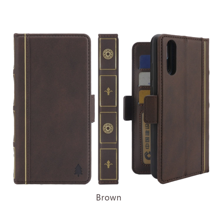 Bible Style Business Horizontal Flip Leather Case for Huawei P20, with Card Slots & Photo Frame & Holder & Wallet