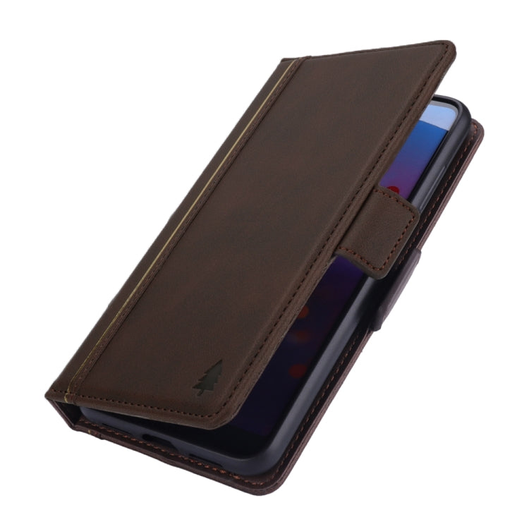 Bible Style Business Horizontal Flip Leather Case for Huawei P20, with Card Slots & Photo Frame & Holder & Wallet