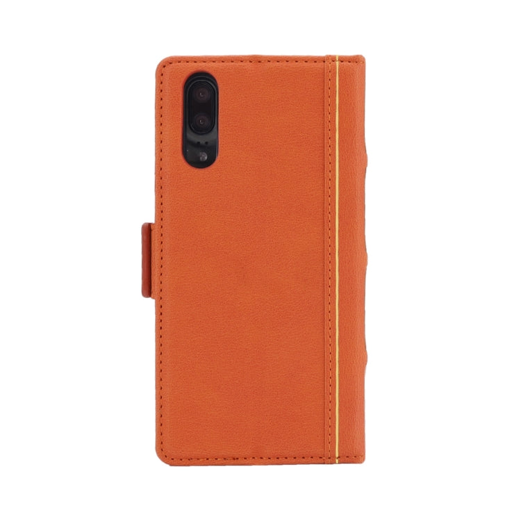 Bible Style Business Horizontal Flip Leather Case for Huawei P20, with Card Slots & Photo Frame & Holder & Wallet