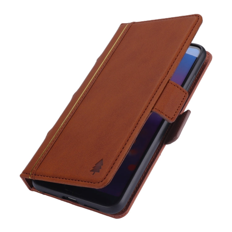 Bible Style Business Horizontal Flip Leather Case for Huawei P20, with Card Slots & Photo Frame & Holder & Wallet