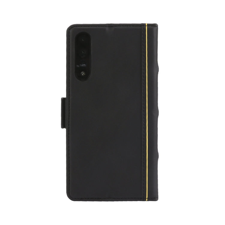 Bible Style Business Horizontal Flip Leather Case for Huawei P20 Pro, with Card Slots & Photo Frame & Holder & Wallet