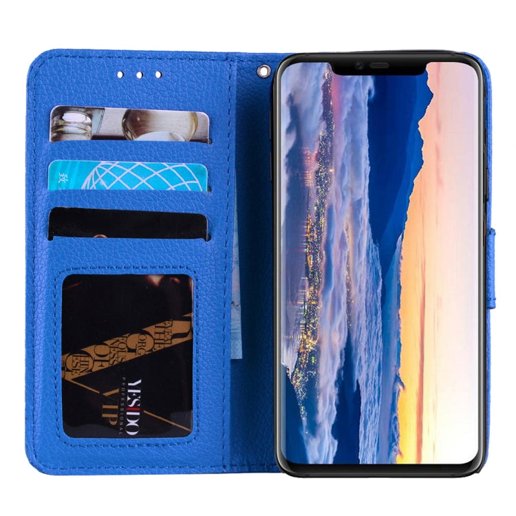 Litchi Texture Horizontal Flip Leather Case for Huawei Mate 20 Pro , with Holder & Card Slots & Wallet & Lanyard