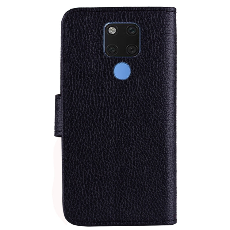 Litchi Texture Horizontal Flip Leather Case for Huawei Mate 20 , with Holder & Card Slots & Wallet & Lanyard