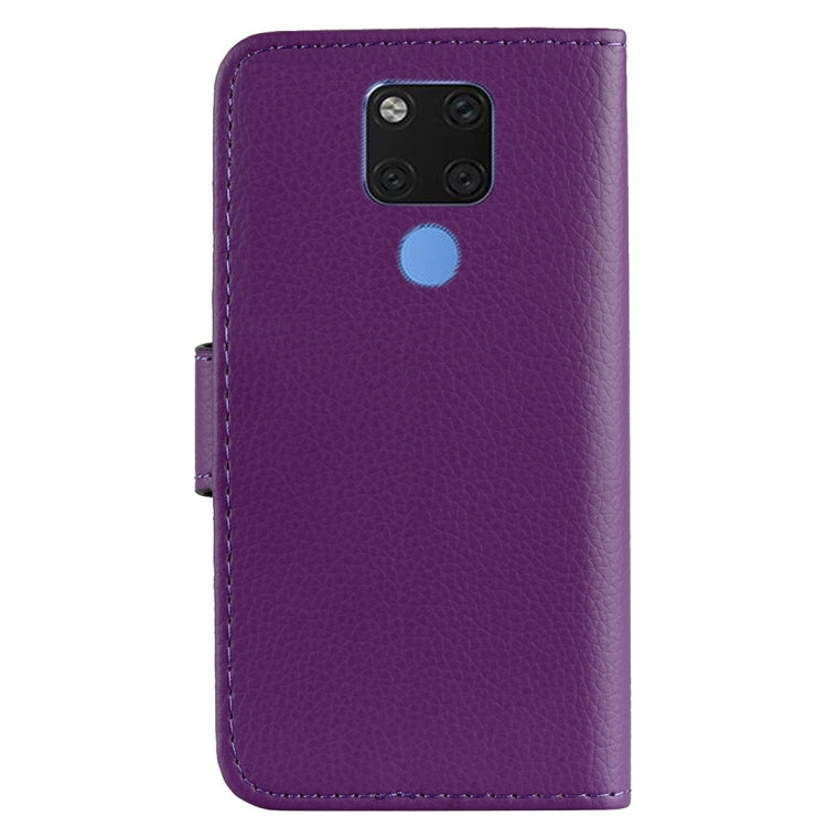 Litchi Texture Horizontal Flip Leather Case for Huawei Mate 20 , with Holder & Card Slots & Wallet & Lanyard