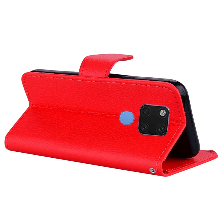 Litchi Texture Horizontal Flip Leather Case for Huawei Mate 20 , with Holder & Card Slots & Wallet & Lanyard