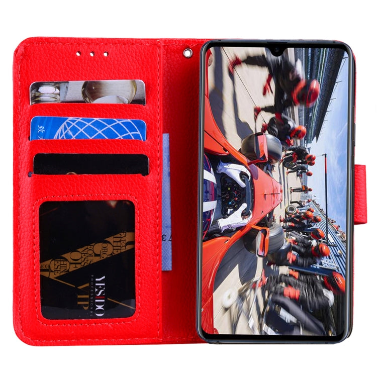 Litchi Texture Horizontal Flip Leather Case for Huawei Mate 20 , with Holder & Card Slots & Wallet & Lanyard