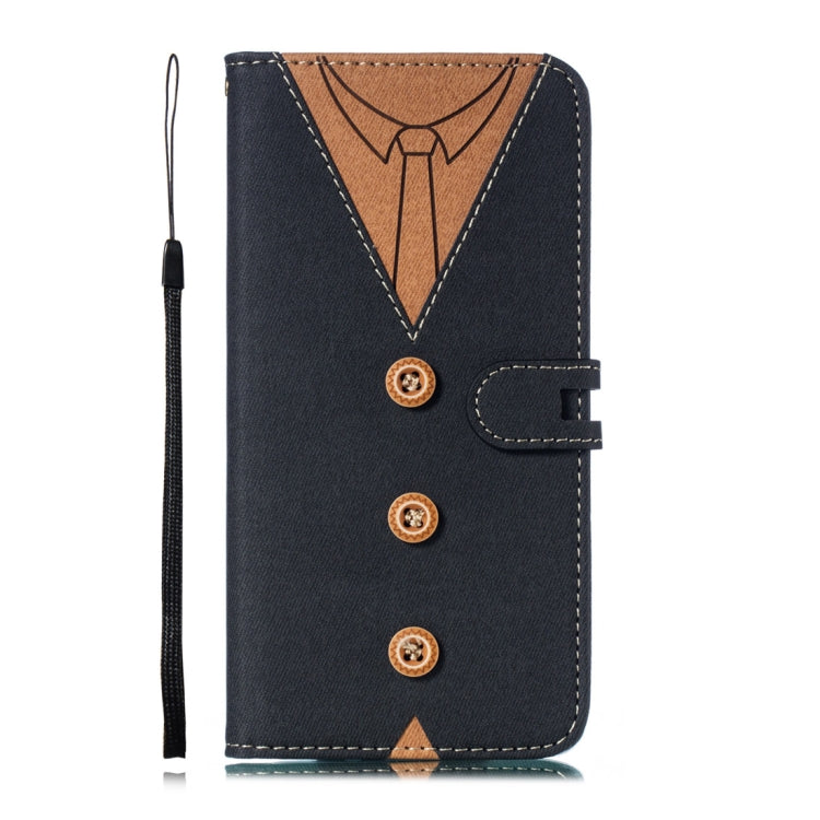 Splicing Embossed Male Style Horizontal Flip Leather Case for Huawei Mate 20, with Holder & Card Slots & Wallet & Lanyard