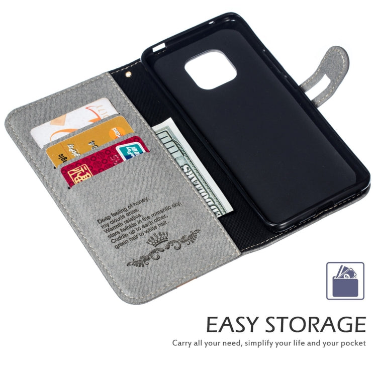 Splicing Embossed Male Style Horizontal Flip Leather Case for Huawei Mate 20 Pro, with Holder & Card Slots & Wallet & Lanyard