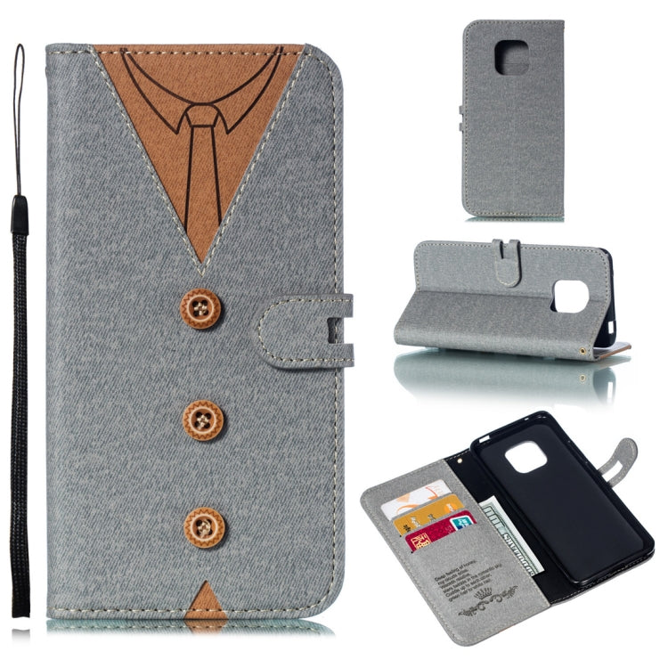 Splicing Embossed Male Style Horizontal Flip Leather Case for Huawei Mate 20 Pro, with Holder & Card Slots & Wallet & Lanyard