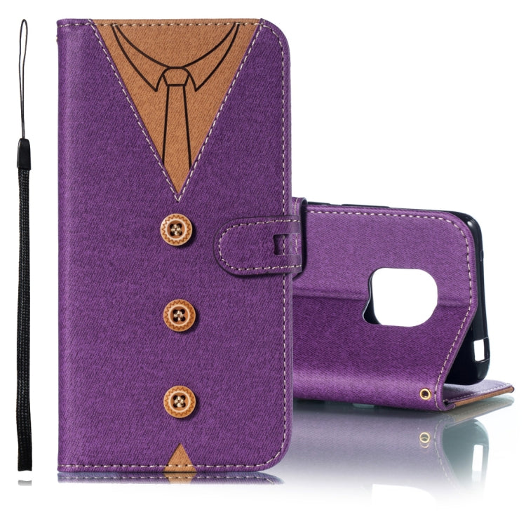 Splicing Embossed Male Style Horizontal Flip Leather Case for Huawei Mate 20 Pro, with Holder & Card Slots & Wallet & Lanyard