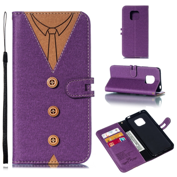 Splicing Embossed Male Style Horizontal Flip Leather Case for Huawei Mate 20 Pro, with Holder & Card Slots & Wallet & Lanyard