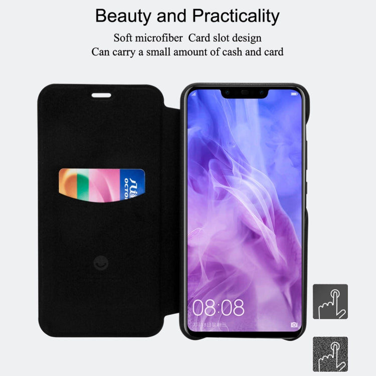 lenuo Ledream Series Litchi Texture Horizontal Flip PU Leather Case for Huawei Nova 3, with Card Slot(Gold)