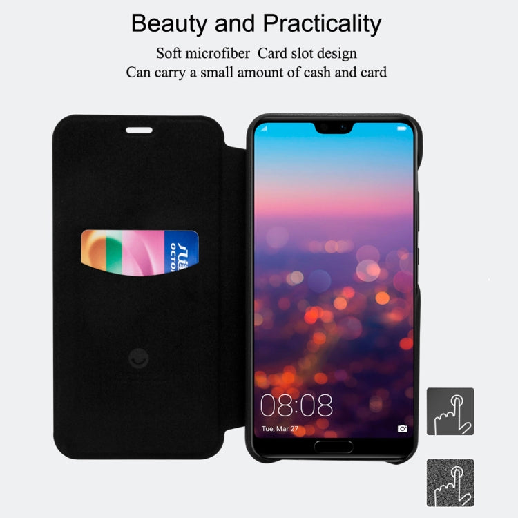 lenuo Ledream Series Litchi Texture Horizontal Flip PU Leather Case for Huawei P20 Lite / Nova 3e, with Card Slot(Red)