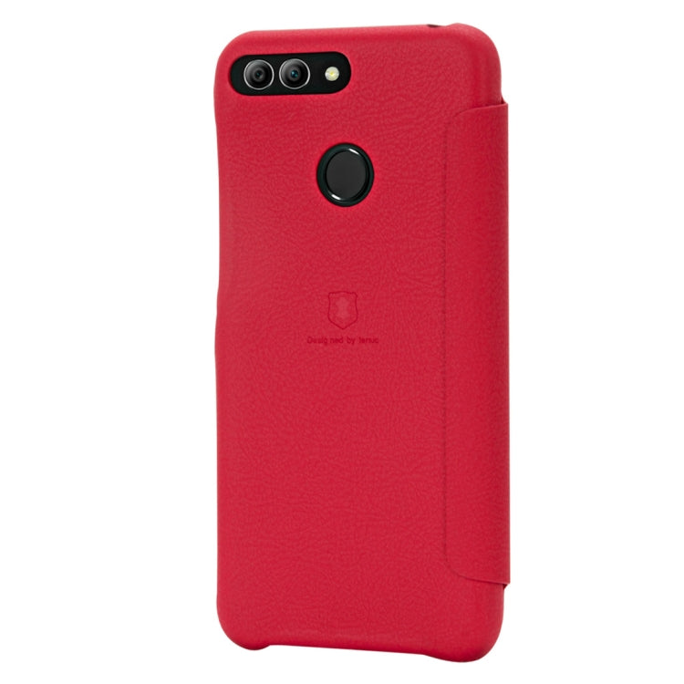 lenuo Ledream Series Litchi Texture Horizontal Flip PU Leather Case for Huawei P smart (Enjoy 7S), with Card Slot