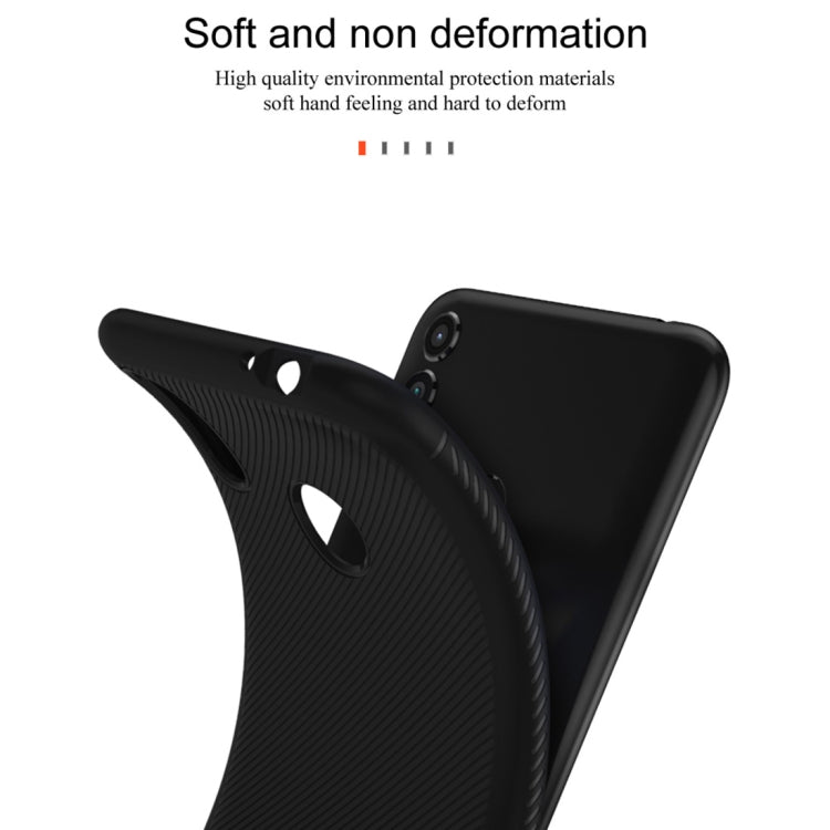 lenuo Leshen Series Stripe Texture TPU Case for Huawei Honor 8C