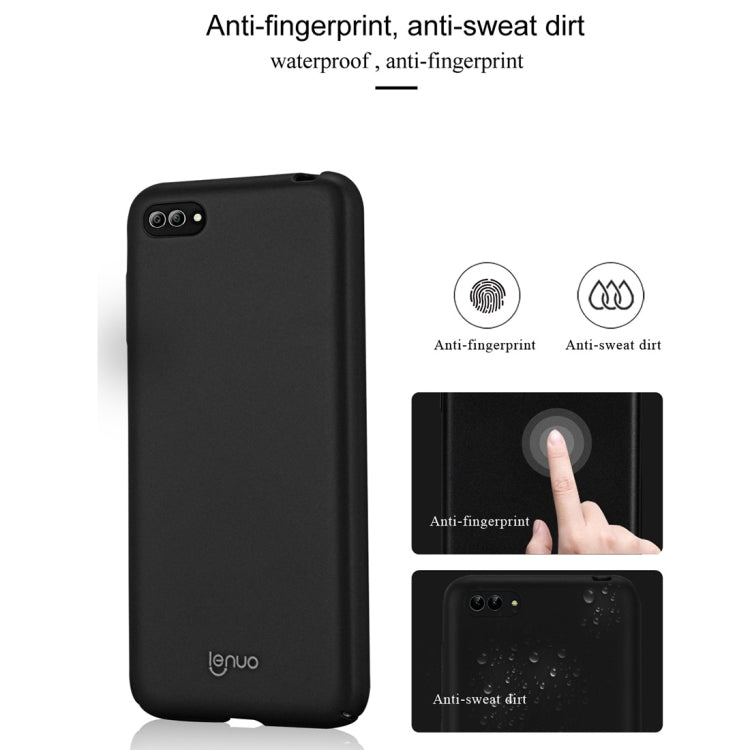 lenuo Leshield Series Ultra-thin PC Case for Huawei P smart (Enjoy 7S) (Black)