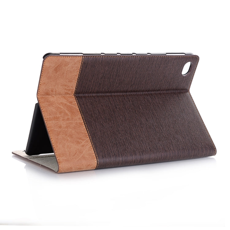 Cross Texture Horizontal Flip PU Leather Case for Huawei MediaPad M5 Lite 10.1 inch, with Holder & Card Slots & Wallet